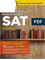 The Princeton Review - Reading & Writing Workout For The SAT (2016, Princeton Review)