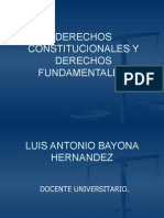 1 - 2 - Derechos Constitucionales y Derechos Fundamentales