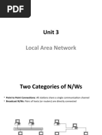 Unit 3: Local Area Network