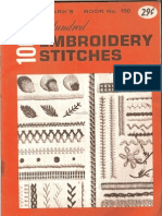 100 Embroidery Stitches