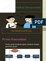 Fungsi Komunikasi Interpersonal