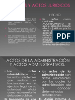 Actos administrativos y su clasificación