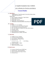 reference_list_of_books