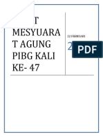 Minit Mesyuarat Agung Pibg Kali Ke 47