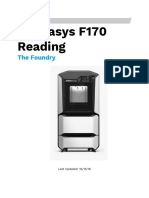 Stratasys F170 Reading: The Foundry