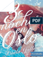 3 Noches en Oslo - Paula Gallego