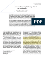 A meta-analytic review of framming effect- risky, attribute and goal framing