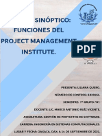 PMI funciones instituto gestión proyectos