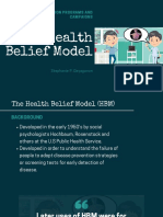 The Health Belief Model