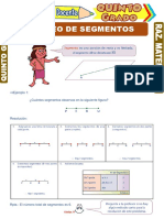 Conteo de Segmentos para Quinto Grado de Primaria