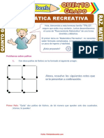 Matemática Recreativa para Quinto Grado de Primaria