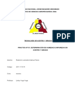 Roderick Determinación de Humedad e Impurezas en Aceites y Grasas