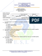 FORMATO DE EXAMEN 2018 Ordinario [QUIMICAORGANICA][AMB]