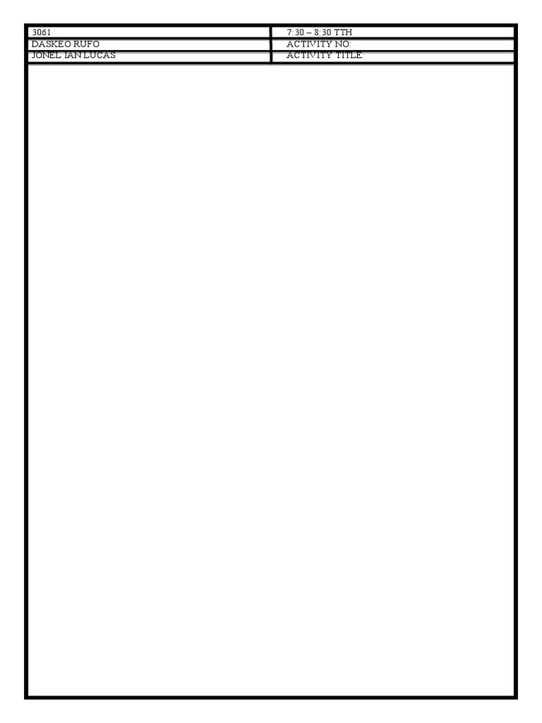 Ce 3121 Format | PDF