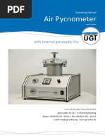 Pycnometer Calibration and Operation Guide | PDF