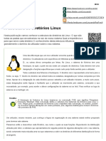 A Estrutura de Diretórios Linux