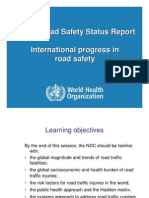 Session 1 International progress in road safety