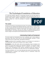 Chapter 1 Psychological Foundations of Education
