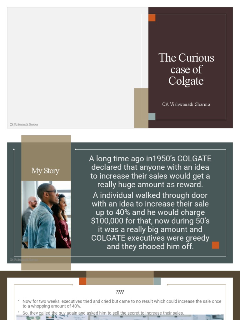 Colgate's 40% Sales Boost Secret | PDF | Law