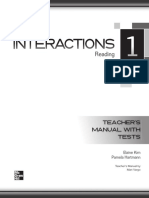 Interactions 6ed Level1 Reading TM