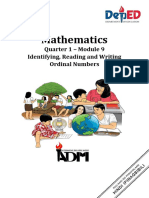 Math1 Q1 Wk8M9 Identifying Reading and Writing Ordinal Numbers 08062020