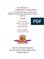 Final Seminar - Automatic Multistoried Car Parking System