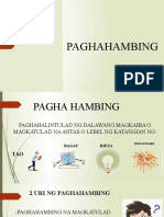 Paghahambing