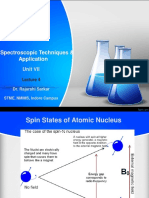 Spectroscopic Techniques & Application: Unit VII