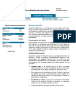 Reporte Financiero Cementos Pacasmayo