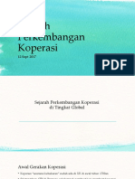 Sejarah Perkembangan Koperasi