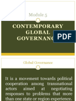 Module 5 Global Governance Lecture 2021