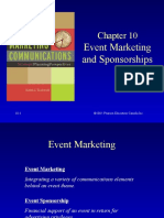 Event Marketing and Sponsorships: ©2005 Pearson Education Canada Inc. 10-1