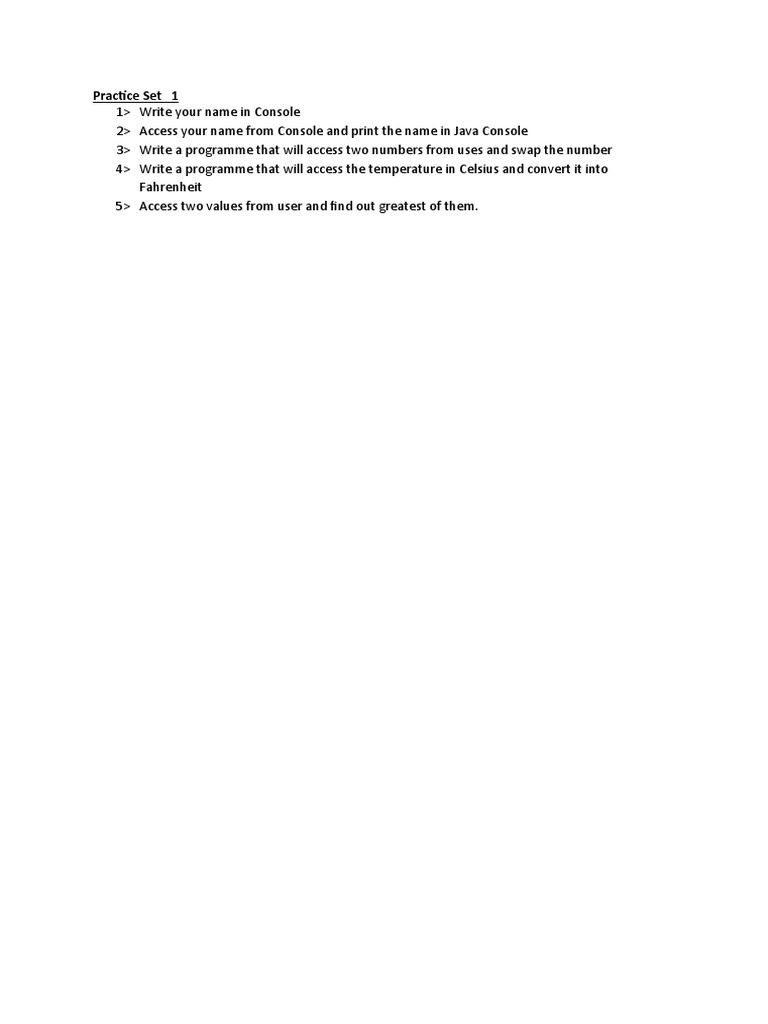Practice Set - 1 | PDF | Computers