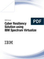 Cyber Resiliency Solution Using IBM Spectrum Virtualize