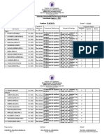 Individual Workweek Plan