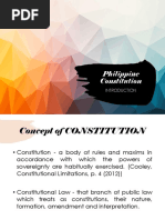 Philippine Constitution Introduction