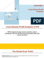 Cost-Volume-Profit Analysis (Chapter 7)