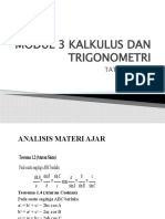 PPT Modul 3 Kalkulus Dan Trigonometri