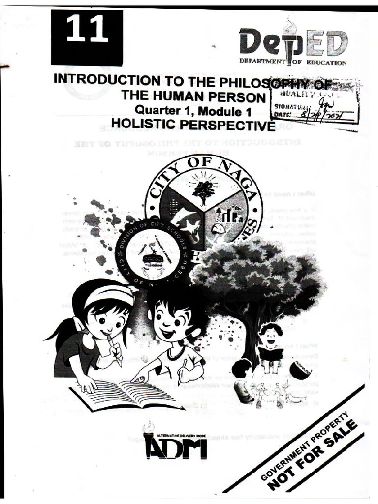 Introduction To The Philosophy of The Human Person Q1 Week 1 | PDF
