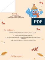 Group 1 Micrometer and Caliper