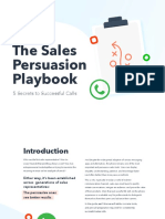 The Sales Persuasion Playbook