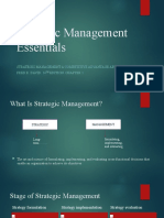Ch. 1 Strategic Management Essentials