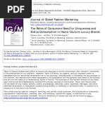 Journal of Global Fashion Marketing