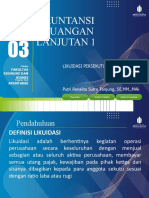 Akuntansi Keuangan Lanjutan 1: Likuidasi Persekutuan