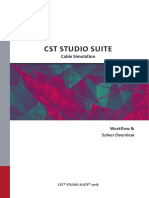 CST STUDIO SUITE - Cable Simulation