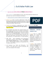 PDF Fiches EU & Italian Public Law