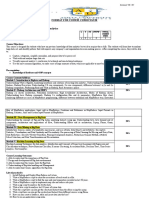 Format For Course Curriculum