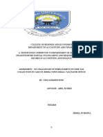 Departement of Accuntin and Finance