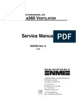 Newport e360_Ventilator - Service Manual