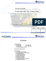 35/40/45D-9S, 50D-9SA Tier 3 Sales Guide: Diesel Engine Fork Lift Trucks